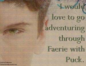 Puck from the Iron Fey Series. ;)