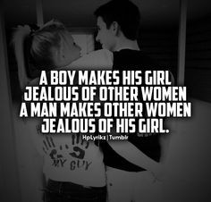 boy makes his girl jealous of other women a man makes other women ...