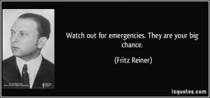 quotes about emergencies