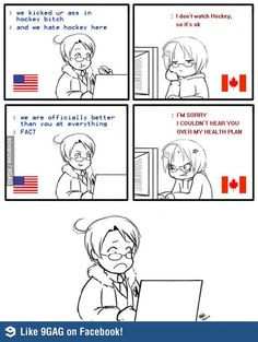 Canada: 1, America: 0 More
