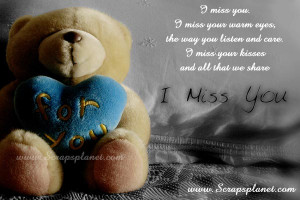 miss you so much my love