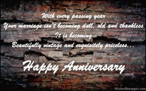 Wedding anniversary quote for parents