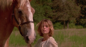 One day, Sonora sees an add for a horse diving girl.