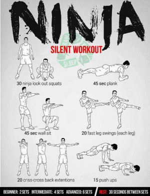 Try this! REST: 30SEC. BETWEEN SETS!