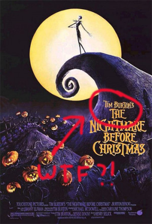 ... everybody think Nightmare Before Christmas is a Tim Burton movie