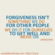 And there is alot I need forgiven of. Daily.