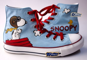 Awesome Sneakers, Snoopy Converse, Converse Sneakers, Snoopy Obsession ...