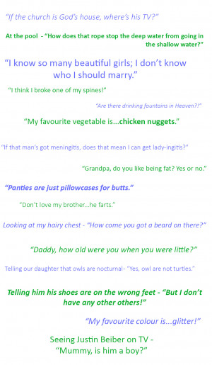Tell Us The Funniest Thing Your Child Has Ever Said To Win A ...