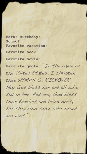 ... admiral hyman g rickover quotes jim s favorite famous quote quip