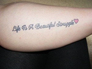 Beatles Songs Quote Tattoo