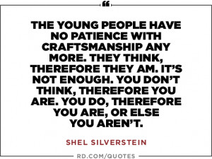 Shel Silverstein Quotes About Family