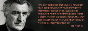 Knowing your inner child – a letter by Ted Hughes to his son