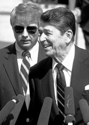 Larry Speakes dies at 74; served as President Reagan's press secretary