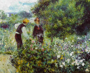 Image Pierre Auguste Renoir Renoir Picking flowers 1875