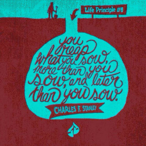 Charles Stanley - life principle #6