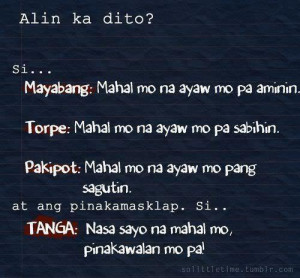 tagalog quotes about love patama