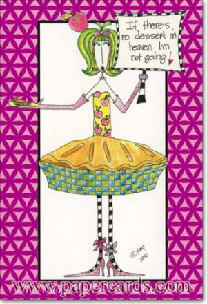 card/1 envelope) Dolly Mama Funny Birthday Card - FRONT: If there's no ...