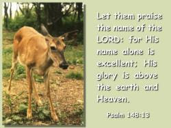 LORD we praise YOUR name all the time because we do not exist without ...