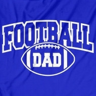 FOOTBALL DAD JERSEY SPORTS SHIRT funny sports t-shirts