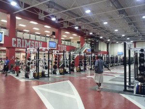 room. They have the A&M game playing on every TV as well as the A&M ...