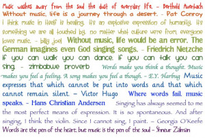 Music quotes