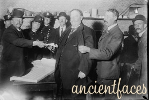 President William Howard Taft, voting 1908