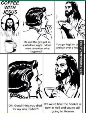 Funny memes – Coffee with Jesus