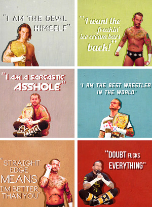Favorite CM Punk quotes