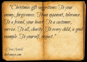 Christmas Quote: Oren Arnold