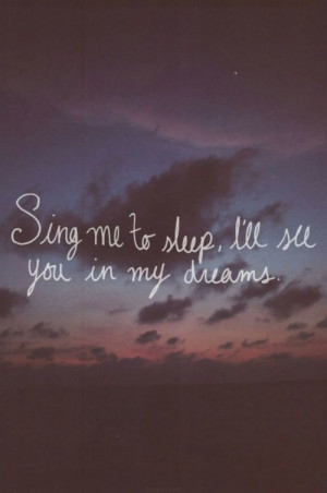 cute quotes sleep dreams night sing inspire