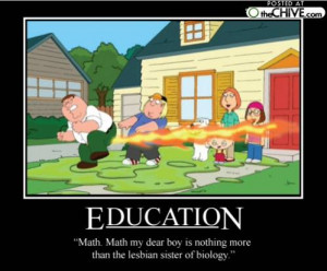 Education, Funny education family guy poster image