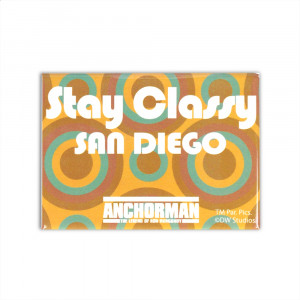 Anchorman Quotes Stay Classy Anchorman magnet: stay classy