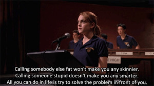 make you any skinnier. Calling someone stupid doesn’t make you ...