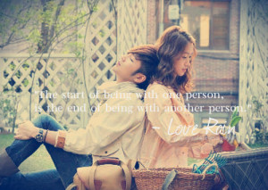 love rain yoona for lonely people rain love rain quotes rain wallpaper ...