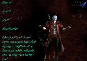 Devil May Cry Dante Quotes