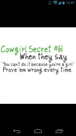 Cowgirl secret #61