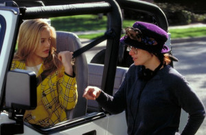 ... amy heckerling still of alicia silverstone and amy heckerling in