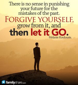 Learning to forgive yourself