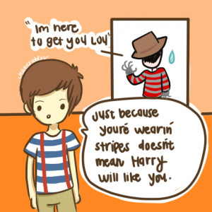 One Direction Zayn Malik liam payne Niall Horan doodles Horror Movies ...