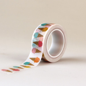 Carta Bella - Soak up the Sun Collection - Decorative Tape - Ice Cream