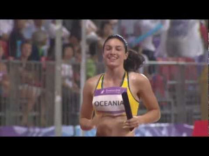 Michelle Jenneke Rain Michelle jenneke refait le