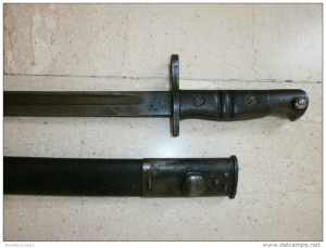 ann e etat us made gm1 1913 enfield bayonet remington marked bayonet