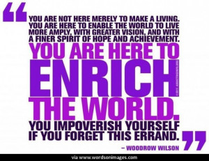 Quotes by woodrow wilson