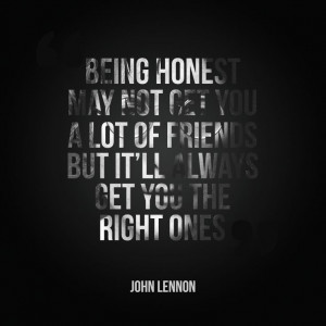 ... ll always get you the right ones” #JohnLennon #Friendship #Quotes