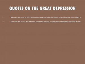Depression Quotes Wallpaper Quotes on The Great Depression Quot