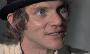 Malcolm McDowell as Alex de Large in A Clockwork Orange (1971)