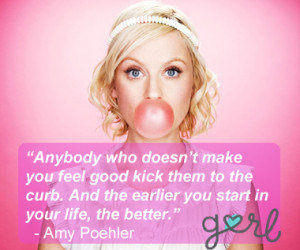 Amy Poehler Quote Bubble Gum Pink copy
