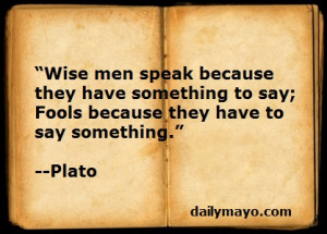 Quote: Plato on Wisdom
