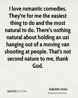 Gabrielle Union Nature Quotes