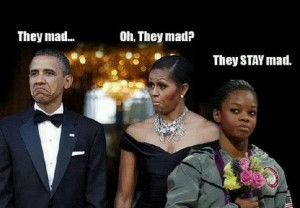 They stay mad… lol